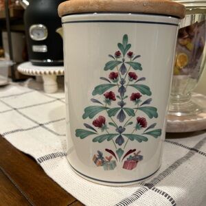 Lenox Christmas Canister